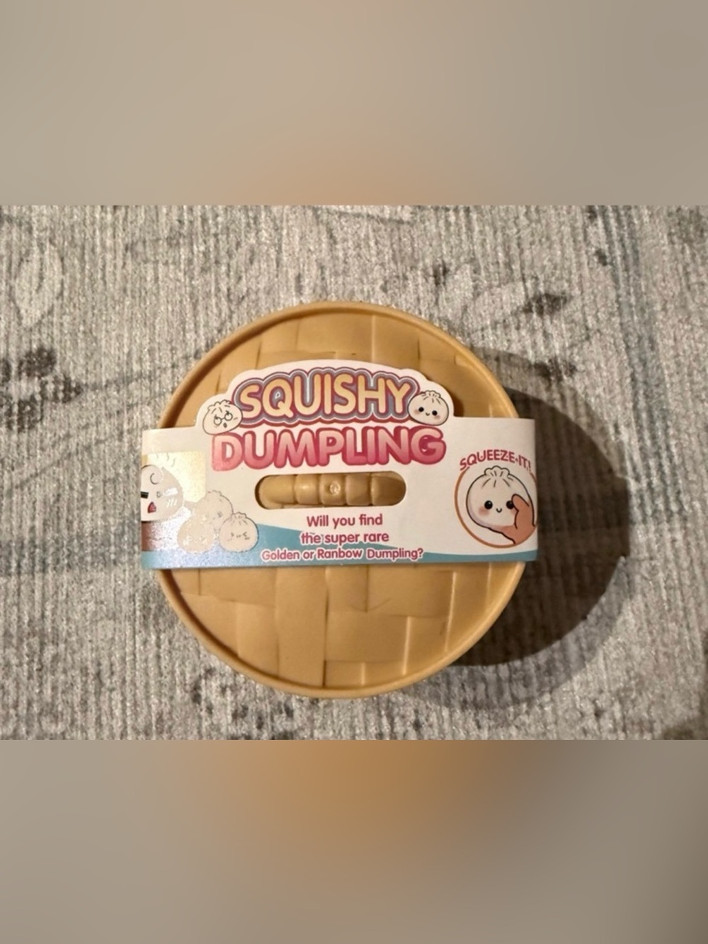 Squishmallows Squishy Dumpling Plush - Tan